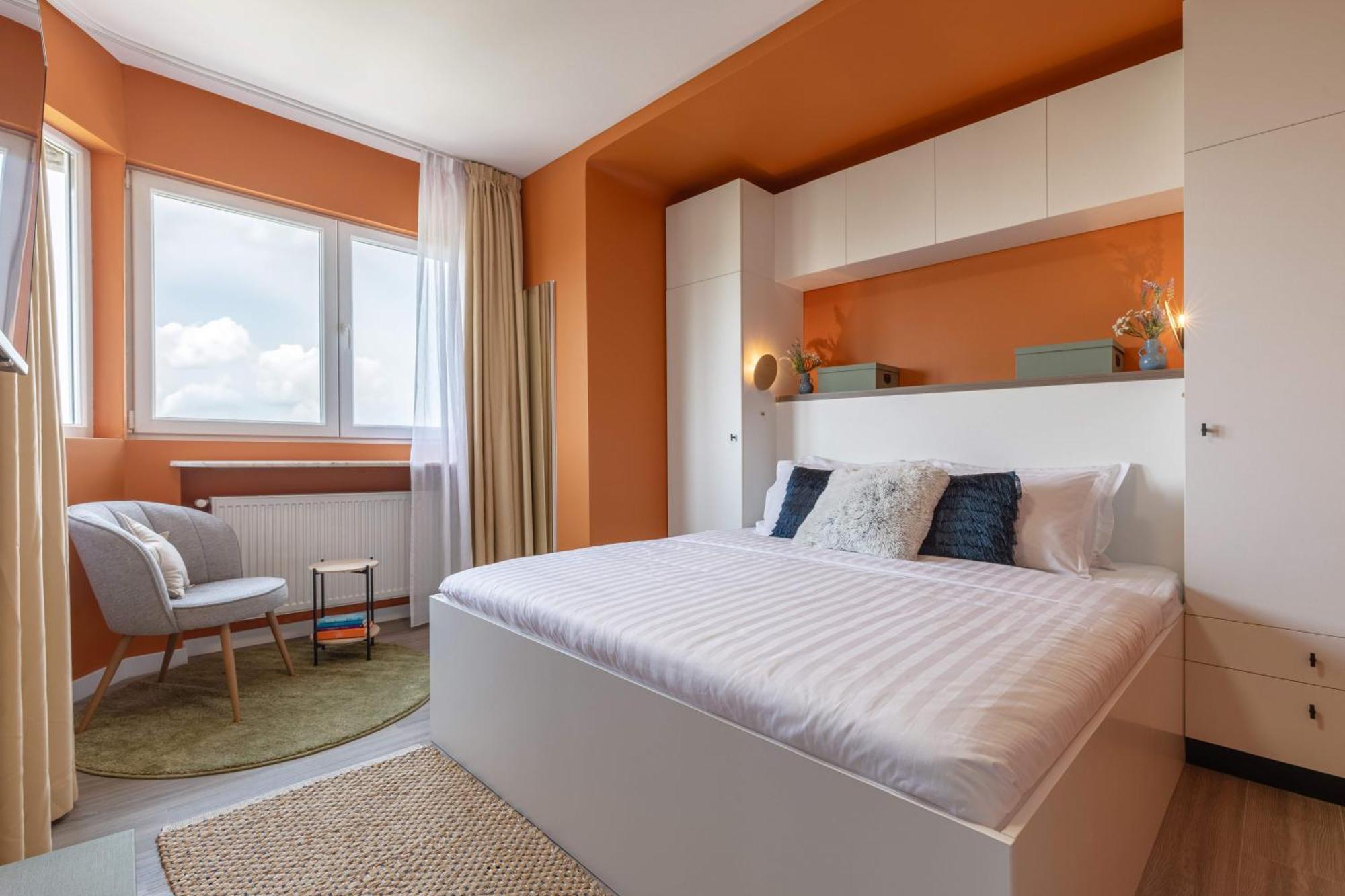 דירות בוקרשט Playful & Bright 1Br Near The Faculty Of Law מראה חיצוני תמונה