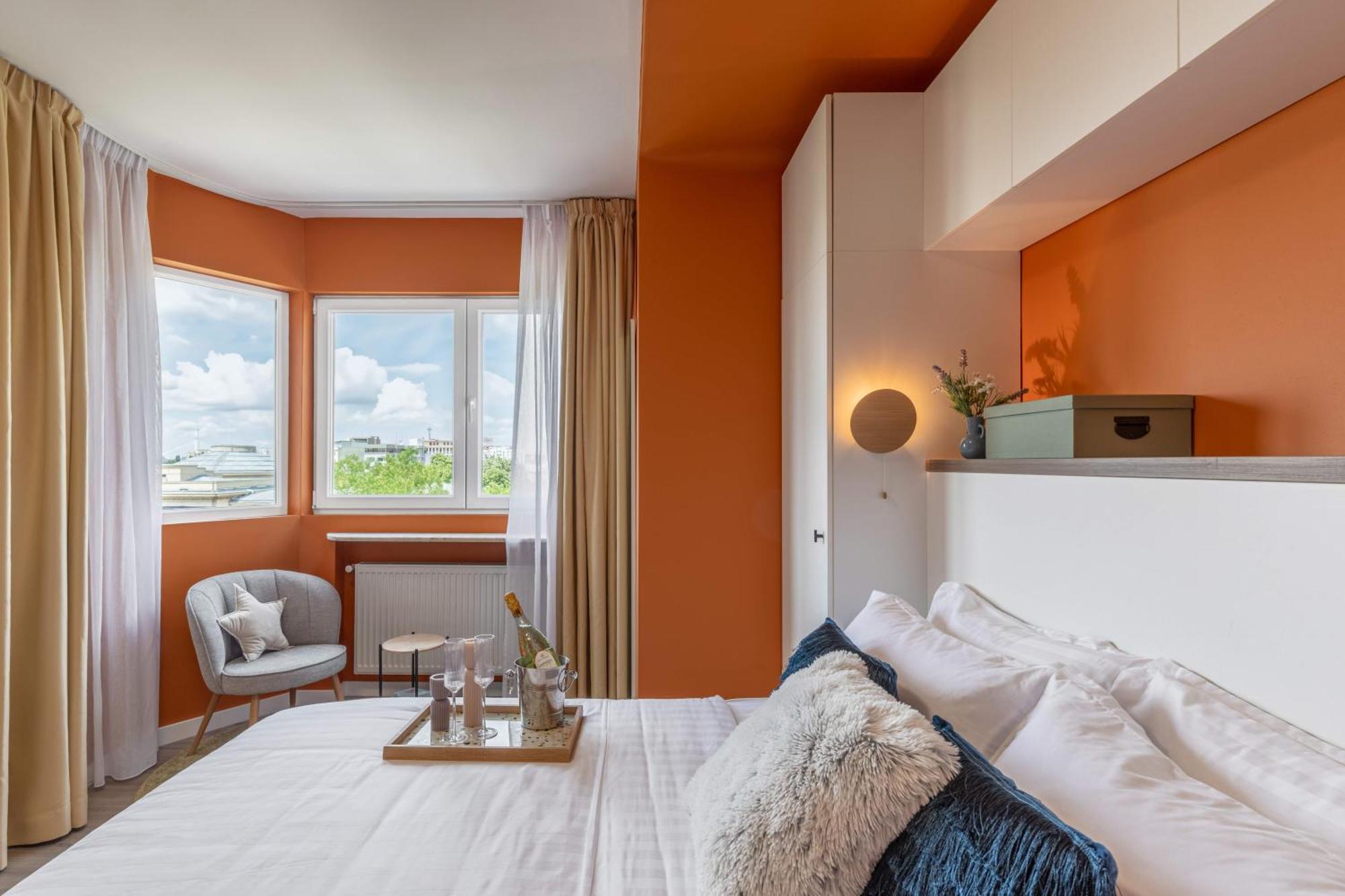 דירות בוקרשט Playful & Bright 1Br Near The Faculty Of Law מראה חיצוני תמונה