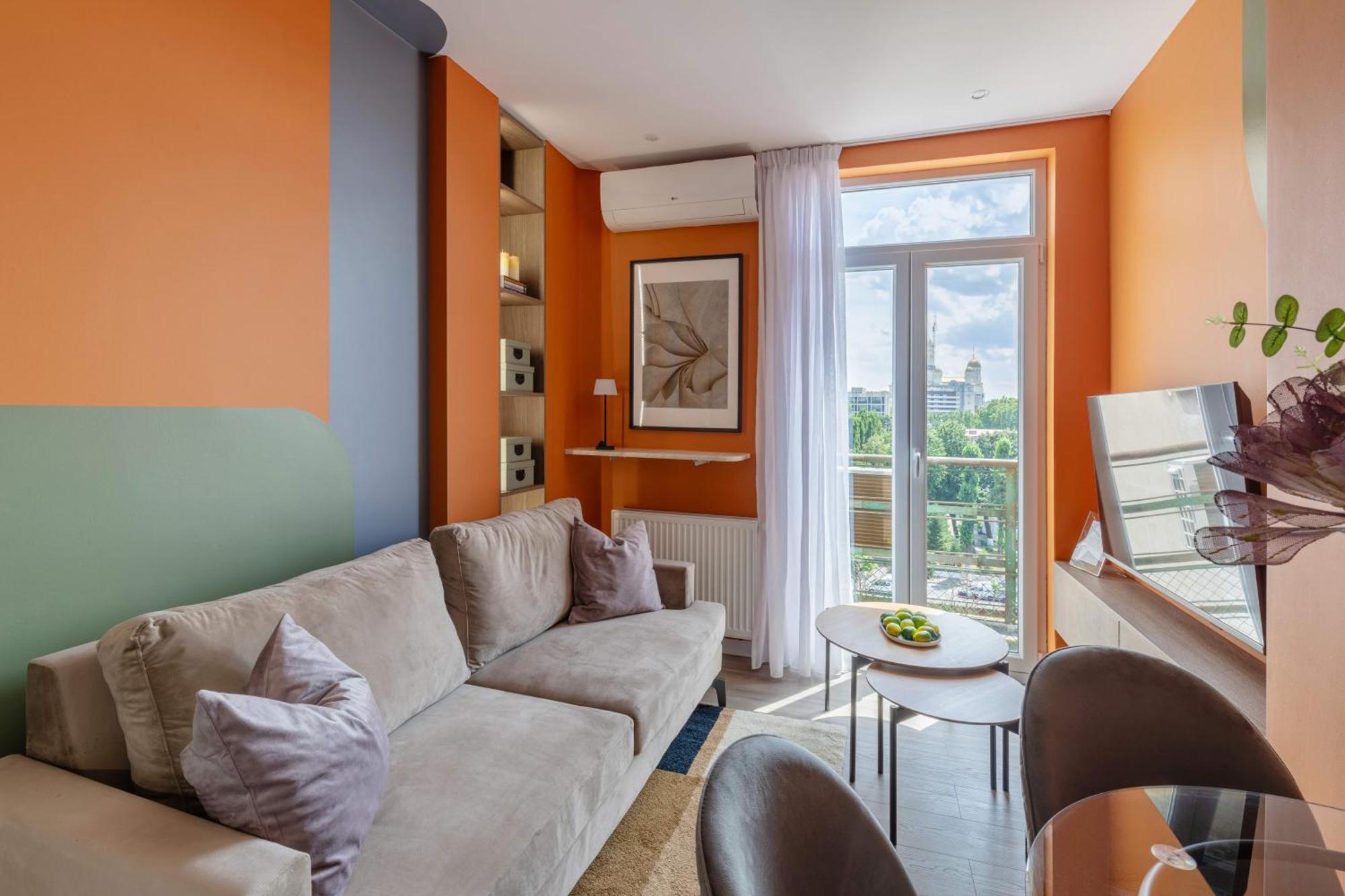 דירות בוקרשט Playful & Bright 1Br Near The Faculty Of Law מראה חיצוני תמונה