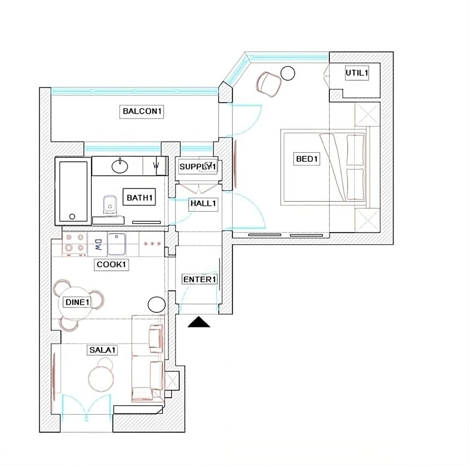דירות בוקרשט Playful & Bright 1Br Near The Faculty Of Law מראה חיצוני תמונה